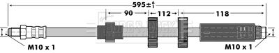 BORG & BECK Jarruletku BBH6835